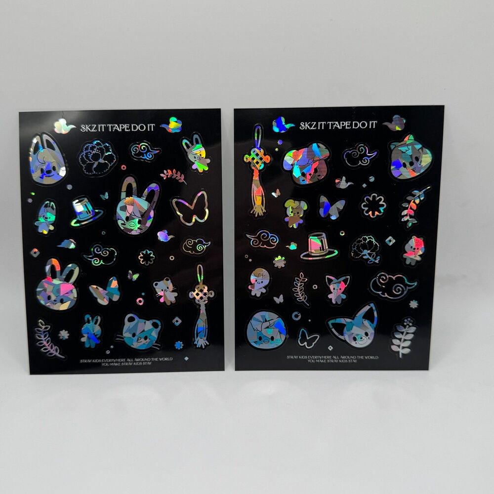 Stray Kids Do It Pop up Skzoo Sticker Holographic